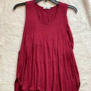 Bun maternity tank top